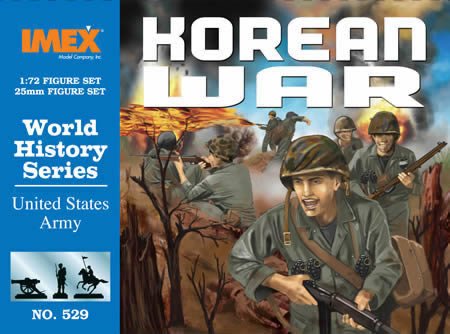 Korean War US Army Figure Set 50 by Imex