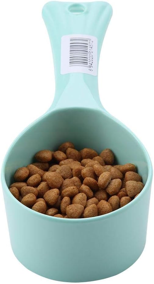 Pssopp Handy Pet Food Scoop for Dogs and Cats - Smooth Measuring Cup for Dry Pet Food Easy Scooping of Kibble with Comfort Grip - Image 3