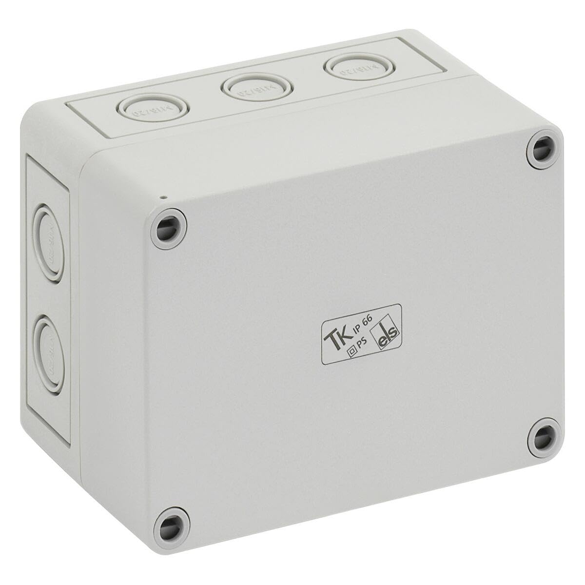 Spelsberg 10590901 TK PS 1309-8-m Installation Enclosure 130 x 94 x 81 Polystyrene (EPS) Light Grey (RAL 7035) (L x W x H) 130 x 94 x 81 mm