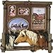 Rivers Edge Products Four Photo Horse Picture Frame