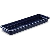PIG Containment Tray - Rim to Rim Dimensions 52.25" L x 16.25" W x 5" H Utility Tray - Interior Bottom Dimensions 48" L x 12" W - 11.96 gal. Sump Capacity - PAK918