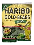 Haribo Gold Bears Gummi Candy Limited Edition Apple Flavor, 4 Ounce Bag