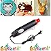 Mini Heat Shrink Gun, Portable Hot Air Gun for DIY Craft Embossing Shrink Wrapping Drying Paint, 300W Multi Function Electrical Heat Tool (with Heat Shrink Tube)