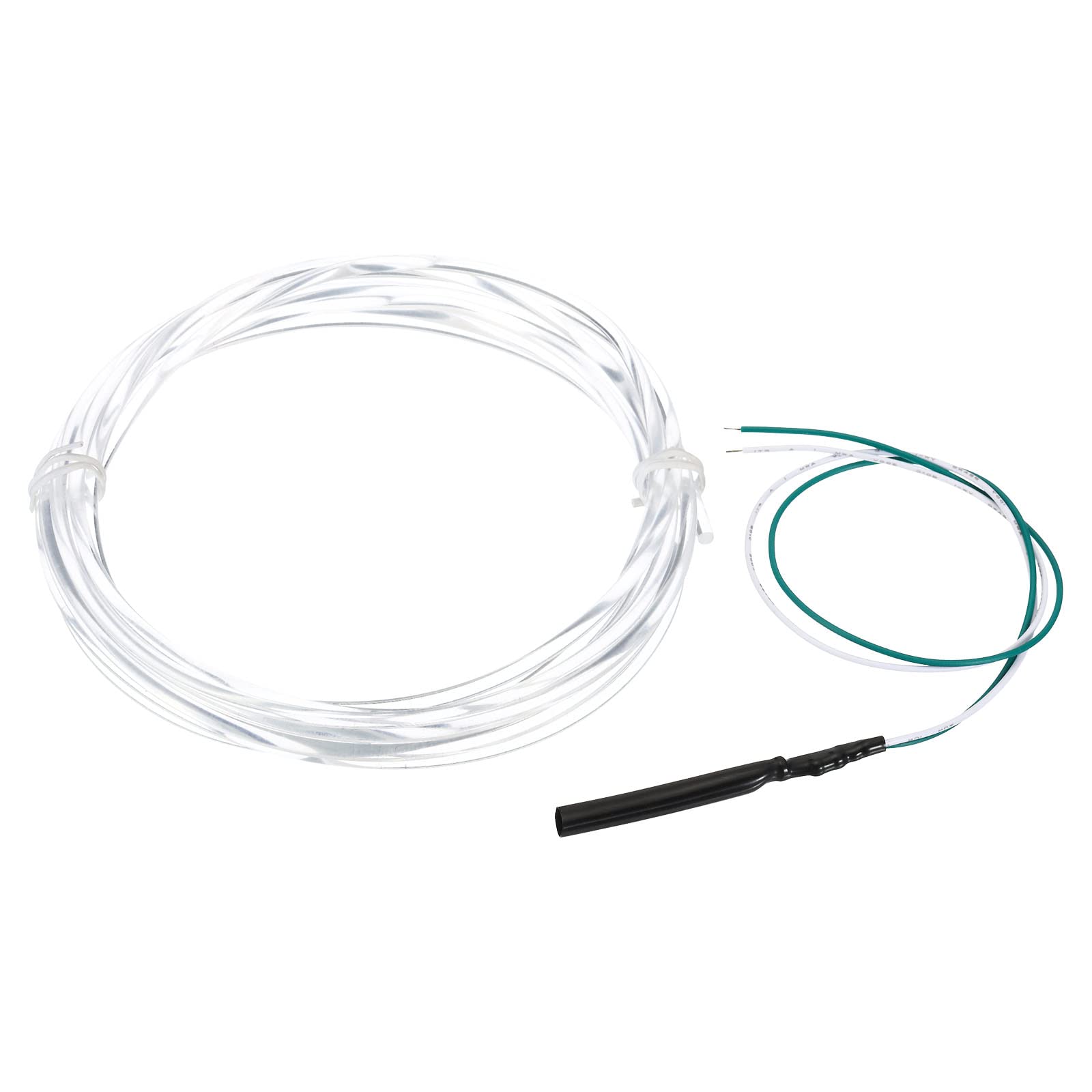 PATIKIL 3mm 3.0m PMMA Side Glow Fiber Optic Cable Kit, with LED Illuminator 12V 0.1W Testing Light Source Decoration for Home DIY Lighting — image 1