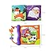 Coolplay Soft Cloth Book for Infant, Farm Animals Baby First Books Touch and Feel Toddler Activity Teether Rings Toy for Baby - Squeak, Rattle, Crinkle