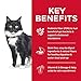 Hill's Science Diet Sensitive Stomach & Skin, Adult 1-6, Stomach & Skin Sensitivity Support, Dry Cat Food, Grain Free Salmon & Yellow Peas, 13 lb Bag