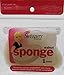 Swisspers Walnut Exfoliating Sponge, Multi-Pack of 2 Sponges