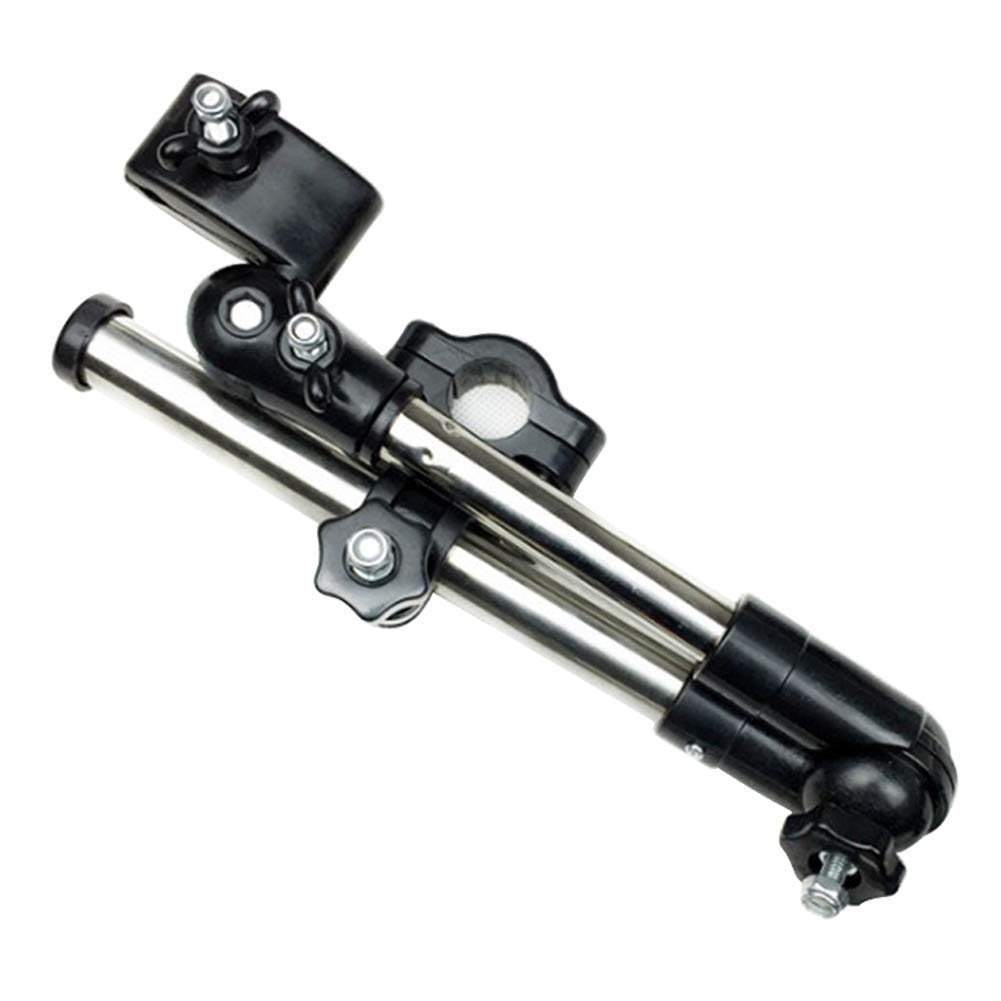 CLIUS Umbrella Mount Holder Adjustable Outdoor Umbrella Mount Stand for Wheelchairs, Walker, Rollator, Biycle, Pram, Stroller