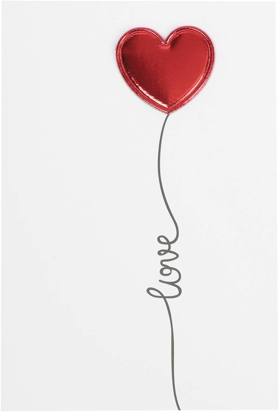 10 Pack Love Heart Greeting Cards Blank Inside Love You Card Birthday Card Valentines Card Wedding Anniversary Cards Engagement Card for Her Girlfriend - Image 3