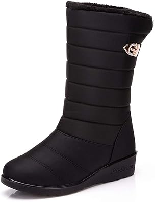 winter rain boots with fur