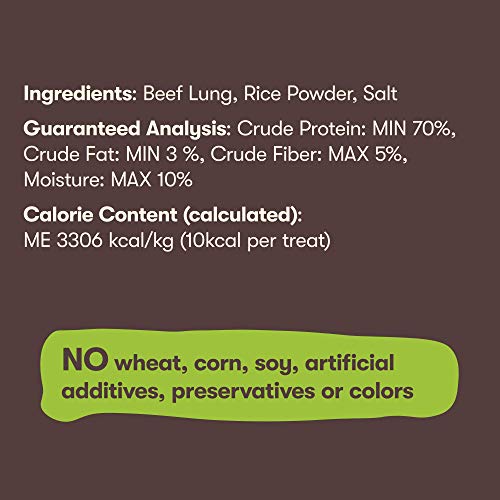 Pet 'n Shape Beef Lung Dog Treats - Made and Sourced in The USA - All Natural Healthy Treat, Steaks, 27 Oz - Thumbnail 5
