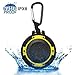 ZeroLemon ToughSound Portable Wireless Bluetooth Speaker IPX8 Waterproof & Shockproof with Bicycle Bracket and Suction Cup for Shower, Bike, Beach, Party and More