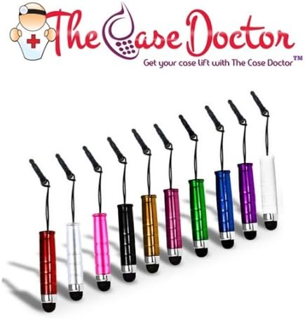 The Case Doctor M9-LDXF-L6HP Mini Stylus for All Touch Screen Devices44; 10 Pack