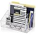 MEKBOK Premium Quality Clear Plastic Craft and Desktop Organizer