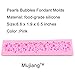 Mujiang Round Pearls Bubbles Cake Decorating Silicone Mats Lace Sugar Chocolate Fondant Molds