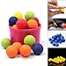 50/100pcs Nerf Rival Compatible Ammo by HeadShot Ammo 5 Colors Foam Bullet Ball Replacement Refill Pack for Apollo Zeus Khaos Atlas Artemis Blasters Kids Child Christmas Toys Gifts (Yellow, 50PCS)