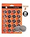 EmazingLights CR2450 Batteries (20 Pack) 3 Volt Button Cell Lithium 2450 primary