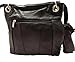 Concealed Carry Cross Body Leather Gun Purse with Slash Resistant Strap