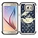 MagicSky S7 Case, Galaxy S7 Case, [Shock Absorption] Studded Rhinestone Bling Hybrid Dual Layer Armor Defender Protective Case Cover for Samsung Galaxy S7 (Night Sky)