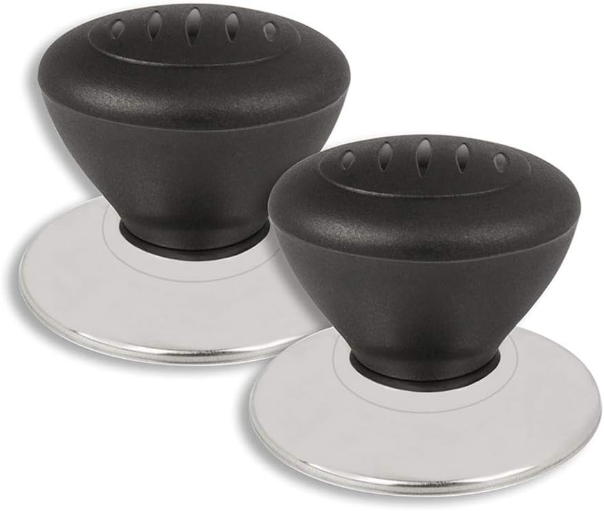 WISH Replacement Lid Knob Cookware Lid Knob Handle (2 Pack