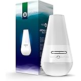 Essential Oil Diffuser for Aromatherapy - Ultrasonic Mist Humidifier and Ionizer for Any Living Space - With Soft Blue Colored LED Light & Waterless Automatic Shut-off - InstaNatural - 100 ml
