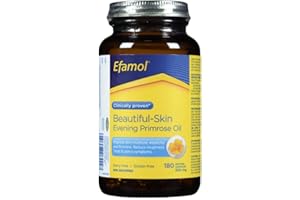 Efamol-Evening Primrose Oil 500mg (180 Capsules) in Glass Bottle Brand: Efamol