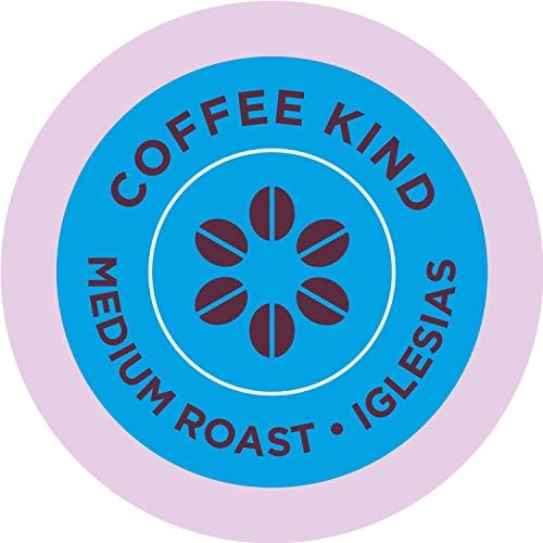 Single Serve K Cup - Coffee Kind Single Origin – Iglesias Guatemala - Organic and Fair Trade Gourmet Coffee Cups compatible with Keurig Brewers - 12 Count