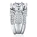 MABELLA Trio Sterling Silver Cubic Zirconia CZ Marquise Wedding Ring Set Anniversary for Women