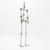 DIY Metal Stop Motion Armature Kit for Character Puppet Making for Beginenr (26CM,10.24in)