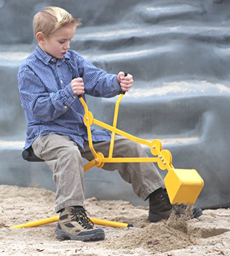 image for Childrensneeds.com Sand Digger Toy Backhoe for Snow, Sand, Beach, Dirt