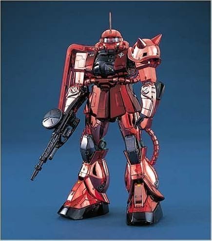 ロボット BANDAI MG MS-06S ZAKU II TITANIUM FINISH Amazon.com: MS-06S Zaku Ver.2.0 Titanium Finish 1/100 scale Master