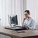 UPERGO Standing Desk Converter, Height Adjustable Sit Stand Up Desk 30inx20in,Aluminum Made Design for Monitor and Laptop,Sit to Stand in Seconds(ID-30B)