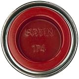 Humbrol 174 Signal Red Satin Enamel Paint Tinlet No.1 14ml view 2