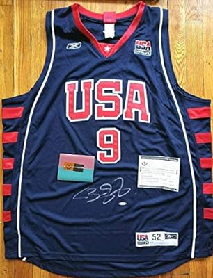 lebron james autographed jersey