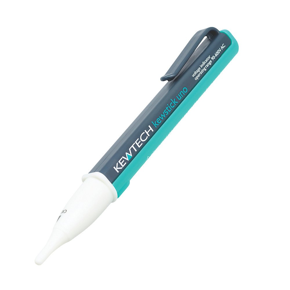Kewtech KEWSTICK UNO - Non-Contact, Pocket Size, LED, 90 To 600 Volt Voltage Detector/Voltstick/Volt Pen
