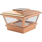 Deckorators Solar Post Cap, Copper VersaCap (2-Pack)