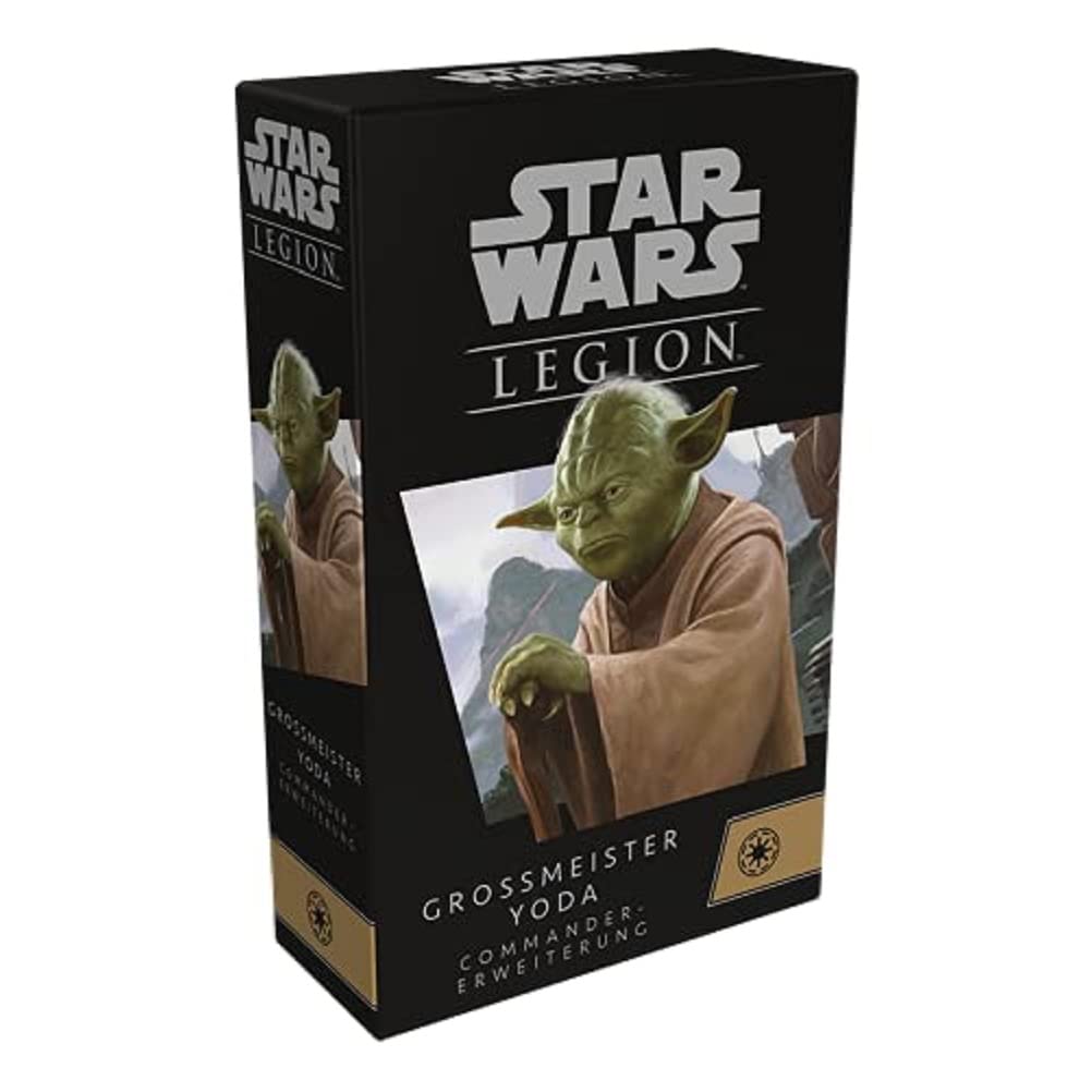 Atomic Mass Games, Star Wars: Legion - Grandmaster Yoda, Expansion, Tabletop, 2 Players, Ages 14+, 120-180 Minutes, German