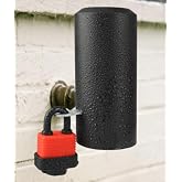 Water Spigot Lock,Outdoor Faucet Lock - Child Proof Faucet Lock with Key | Fit for Garden Hose Bibbs, Vandal Resistant Heavy Duty Design | Double Check Sizes for faucets (Small)