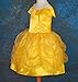Dressy Daisy Girls' Princess Costume Fancy Dresses up Halloween Party Size 5-6 Gold