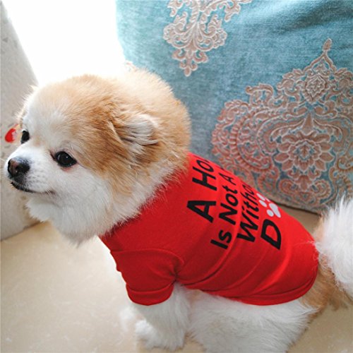 image for Woaills Hot Sale!!Small Dog Cat Pet Puppy Summer Shirt Clothes Vest T-