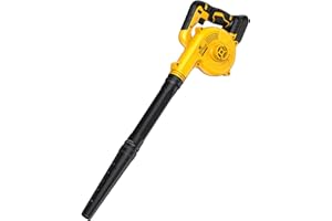 Deforce Cordless Leaf Blower for Dewalt 20v Max Battery, 4 in 1 Blower/Vacuunm/Inflator/Deflator, Electric Mini Leaf Blower, 3 Speeds, 135 CFM with Extended Tube for Lawn Care, Patio(Bare Tool Only)