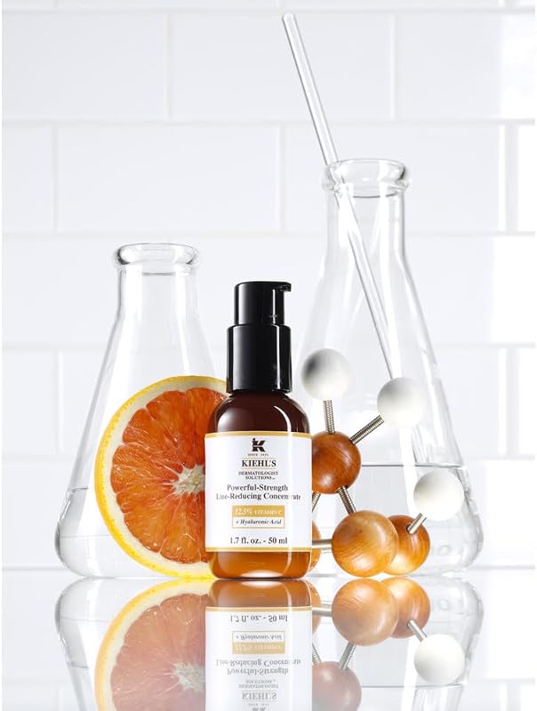 Sérum de Vitamina C Concentrado de Redução de Linhas de Força Poderosa da Kiehl's 75 ml