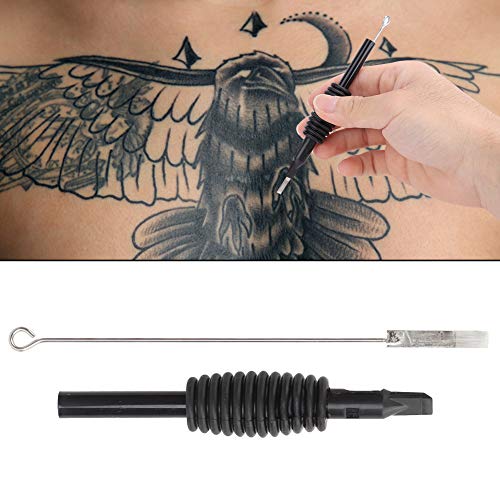 image for Pongnas Tattoo Needles, 5Pcs 19mm Disposable Sterile Tattooing Needle 