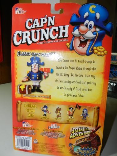 Classic Cap'n Crunch 5" Action Figure, 1st Edition Collector Series