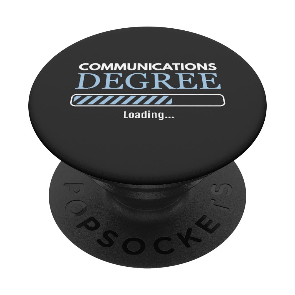Communications Degree Loading Communications Expert PopSockets Swappable PopGrip