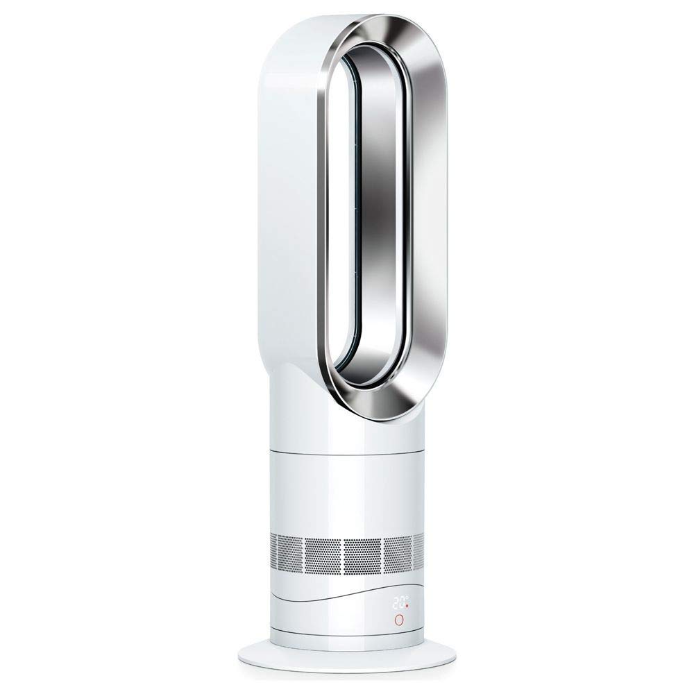 Dyson AM09 Hot + Cool Fan Heater – White/Silver by Dyson