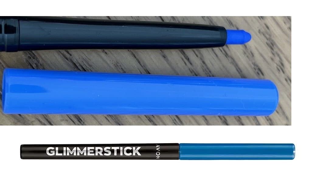 Avon Anew Glimmerstick Azure Blue Retractable Pencil Eyeliner