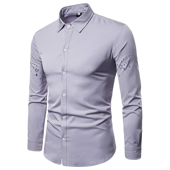Wanyangg Chemises De Costume Pour Homme Mode Chemise Slim