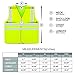 Neiko High Visibility Safety Vest ANSI Class 2, No Pocket, Neon Yellow, XX-Large (2XL)