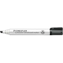 Amazon.com : Staedtler Lumocolor Whiteboard Marker, Chisel Tip ...